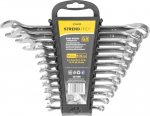 Strend Pro HR31584 12-osaline mutriv&otilde;tmete komplekt, Cr-V, 6-22 mm, lame
