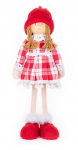 J&otilde;ulukuju MagicHome, T&uuml;druk ruudulises kleidis, 32 cm.