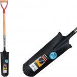 Spade Strend Pro Premium RedShark, kitsas, drenaaž, puidust k&auml;epidemega D 1280 mm, garantii 10 aastat.