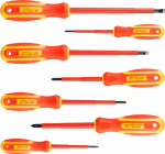 Kruvikeerajate komplekt Strend Pro YF20719, VDE 7 tk, lame + Phillips, elektrik, 1000V