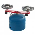 Meva Picamp pliit, 2,4 kW, kaks p&otilde;letit, 2 kg PB pudelile, 10 tundi, telkimine