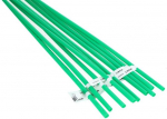 Termokahanevad torud juhtmete &uuml;hendamiseks &Oslash;3mm x 1m x 10gb (10m), roheline