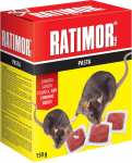 RATIMOR&reg; Bromadiolone pehme s&ouml;&ouml;t hiirtele ja rottidele, 150 g