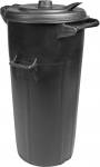pr&uuml;gi konteiner ICS P140100, 100 l, plastik, must