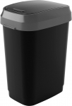 Pr&uuml;gikastKIS Dual Swing M, 25L, must, 37,5x26x48,5 cm