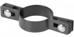 Klamber Strend Pro EUROSTANDARD, 60 mm, tahke, antratsiit, Zn+PVC, RAL7016, &uuml;marposti jaoks