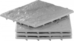 Kiviefektiga sillutuslaudade komplekt, PP, 30x30 cm, plastik, hall, pall. 4tk