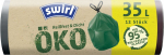 Swirl EKO kotid, pr&uuml;gi jaoks, sisset&otilde;mmatavad, rohelised, 35 lit., 12 tk