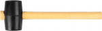 Kummist haamer Strend pro 340 g, puidust k&auml;epide
