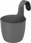 Rippuv taimekast Strend Pro, PP, 26x18x24.5 cm, hall