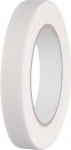 Strend Pro teip, 19 mm, L-50 m, krepp, maalimine, maskeerimine, liim, valge