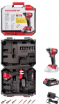 L&ouml;&ouml;kv&otilde;ti Worcraft CIS-S20LiBM-260 ShareSYS, 20V Li-Ion, l&ouml;&ouml;k, 260Nm, harjadeta, SET 1x 2.0 Ah