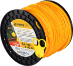 Trimmeri n&ouml;&ouml;r 3,00 mm L-153m Strend Pro, kuusnurkne, professionaalne