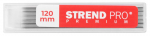 Strend Pro Premium pliiats, varu, puusepa pliiatsi jaoks, markeering, 6 tk, v&auml;rviline, 120 mm