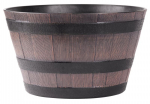 Strend Pro Woodeff lillepott, 39x23 cm, tiikpuu, sahtel, puiduefekt