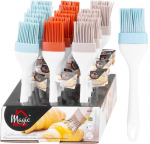 MagicHome kondiitripintsel, silikoon, v&auml;rvide segu, 22x4,6x1,8 cm, m&uuml;&uuml;gikarp 18 tk