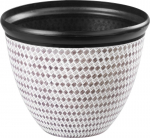 Strend Pro Marble lillepott, 37x30 cm, pruun