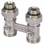 Tasakaaluklapp, alumine &uuml;hendus 3/4" otse nipli k&uuml;lge