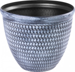 Strend Pro Marble lillepott, 37x30 cm, sinine