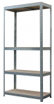 Rack RaT20 MS, 1800x900x400 mm, metall, 4 riiulit, max. 175 kg, MDF