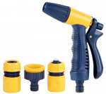 Kastmiskomplekt Strend Pro Garden TS4027, aed, vooliku jaoks, 1x p&uuml;stol, 2x &uuml;hendus, 1x adapter, 2 mustrit