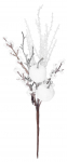 J&otilde;uluoks MagicHome marjade ja &otilde;untega, valge, 32 cm