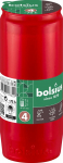 Bolsius t&auml;itematerjal, 75 h, 238 g, 57x141 mm, p&otilde;leti, punane, &otilde;li