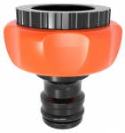 Adapter Strend Pro, v&auml;hendatud 1/2"-lt 3/4", veekraanile, pehme puudutusega