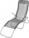 Lamamistool JAMAICA, 140x60x96 cm, hall