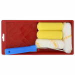 Maalrikomplekt 6 tk (v&auml;rvirullid, PVC &auml;mber)