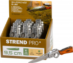 Strend Pro XL121901 nuga, 210 mm, kokkupandav LED valgustiga, Sellbox 12 tk