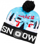 M&uuml;ts Strend Pro X-mas Let it Snow hat sinine L, 4x SMD LED, USB laadimine