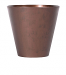 Lillepott TUBUS Corten 400x373 mm, vase v&auml;limus