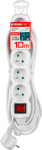 Pikenduskaabel l&uuml;litiga DG-F805BK 10 m 5 pistikupesa