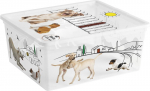 Kaanega karp KIS C Style Pets M, 18 lit., 34x40x17 cm