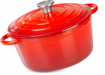 Pajaroog MagicHome Castora liin, pott, 24 cm, 4.0 lit. kaanega, malmist email