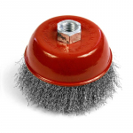 Pintsel Strend Pro CCB-501, 125 mm, pott, gofreeritud, M14x2, traat 0,3 mm