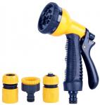 Kastmiskomplekt Strend Pro Garden TS4020, aed, vooliku jaoks, 1x p&uuml;stol, 2x &uuml;hendus, 1x adapter