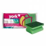 Sponge York 031010, svamm k&ouml;&ouml;gitarvete jaoks, ergonoomiline, pakk 9x7x4,3 cm. 3 tk