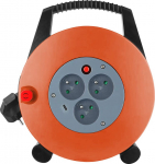 Strend Pro kaabel, pikendatav, L-10 m, 3x 16 A, trummel, USB C