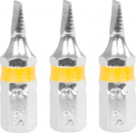 Strend pro otsikud, lamedad 0,5x3,0, 3 tk pakis