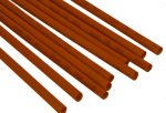 Termokahanevad torud juhtmete &uuml;hendamiseks &Oslash;6mm x 1m x 10gb (10m), pruun