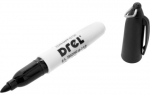 Marker mini, must, 2.0 mm, &uuml;mmargune