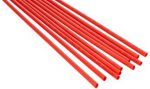 Termokahanevad torud juhtmete &uuml;hendamiseks &Oslash;6mm x 1m x 10gb (10m), punane