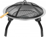 Strend Pro Mara kamin, BBQ, metall, &uuml;mmargune, 57x57x40 cm