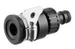 Adapter DY8012, 1/2", Snap-In, aiavooliku jaoks, metallklambriga