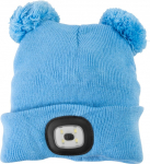 Strend Pro lapsem&uuml;ts sinine M, pomponidega, 4x SMD LED, USB laadimine