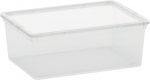 Kaanega karp KIS C-box S, 11 lit., pooll&auml;bipaistev, 26x37x15 cm