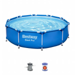 Bestway&reg; Steel Pro&trade; bassein, 56679, kassettfiltratsioon, 305x76 cm