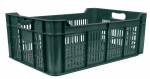 Universaalne korv M20, 48 liitrit, max. 20 kg, 600x400x215 mm, perforeeritud k&uuml;ljed, roheline, PE